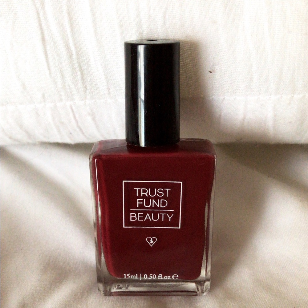 Trust Fund Beauty Nail Polish: kiss kiss, darling
